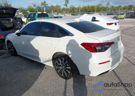 2024 Honda Civic Ex из США, поврежденный, VIN 2HGFE1F74RH327792